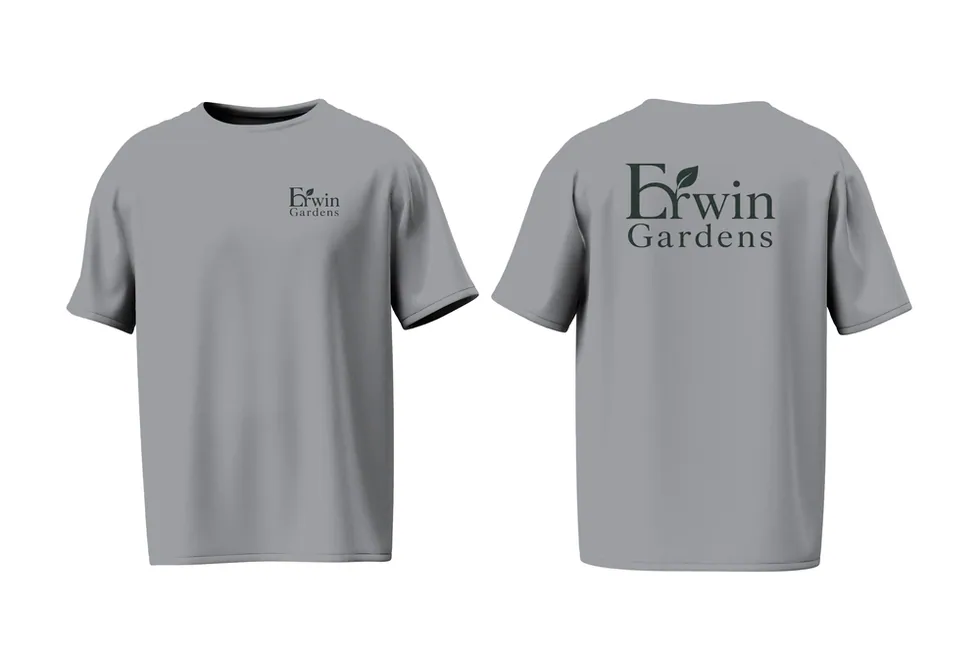 Bedrukt t-shirt met logo